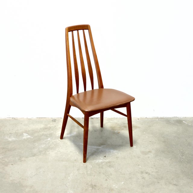 1950s Koefoed Hornslet “Eva” Set of 4 Teak Dining Chairs For Sale - Image 5 of 17