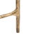 2020s Jessa Rectangle Console Table - White / Brass For Sale - Image 5 of 7