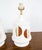 Ceramic Vintage Mid Century Modern Lamp Wood Ceramic Table Lamp - a Pair For Sale - Image 7 of 12