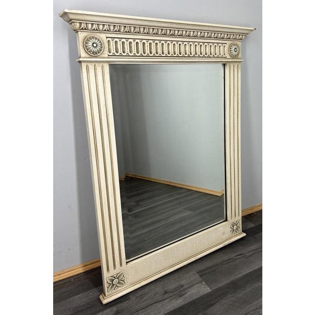 Vintage Carved Wall Mirror For Sale - Image 9 of 9