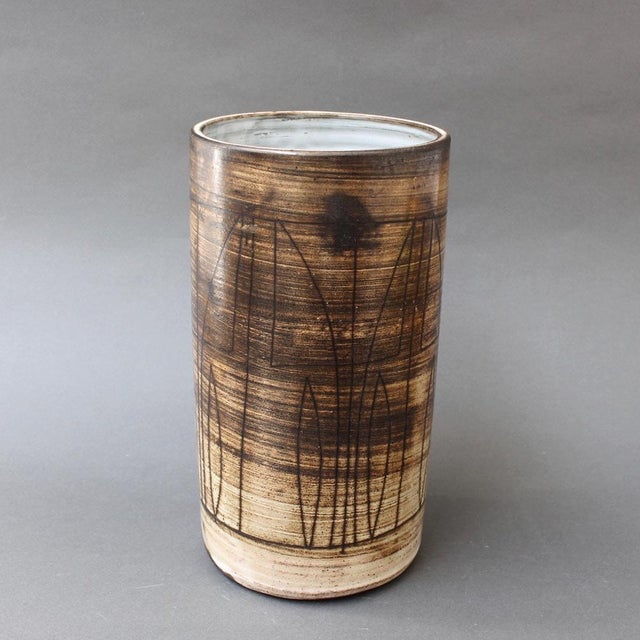 Mid-Century Ceramic Vase by Jacques Pouchain for Atelier Dieulefit, 1960s For Sale - Image 6 of 14