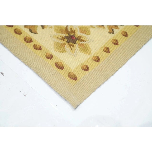 Modern Aubusson Rug 6' X 9' For Sale - Image 3 of 11