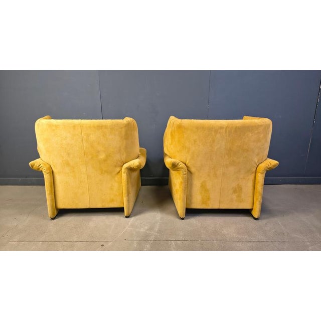 1980s Porto Venere Sofa by Vico Magistretti for Cassina, 1980s, Set of 2 For Sale - Image 5 of 12