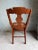 Brown Early 20th Century Pair of Antique Eastlake Walnut Cane Seat Armchairs For Sale - Image 8 of 11