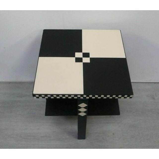 Vintage Side Table in Walnut, 1930s For Sale - Image 4 of 6