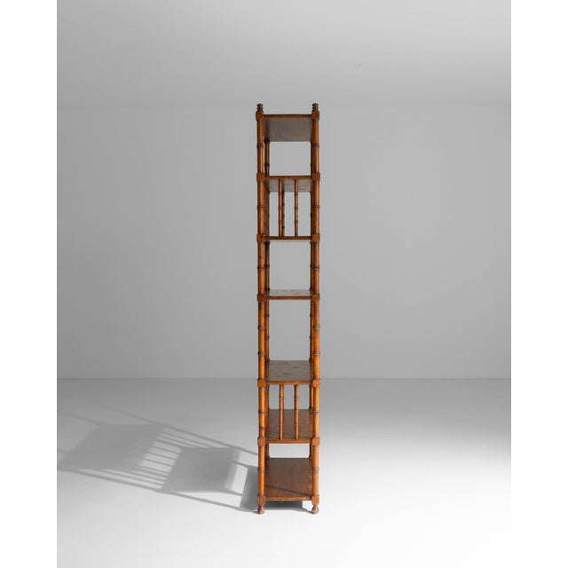 20th Century French Faux Bamboo Étagère For Sale - Image 14 of 18