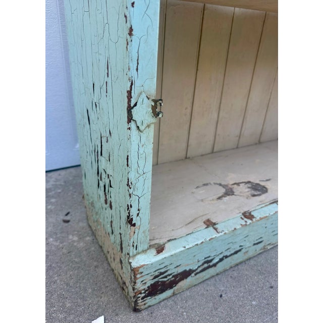 1940s Vintage Painted Cabinet For Sale - Image 10 of 13