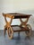 1960s German Oak Serving Cart/Wagon For Sale - Image 4 of 6