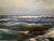 Impressionist Vintage Original Maritime Oil Painting – Signed Mody Kersten (German) Seascape For Sale - Image 3 of 5