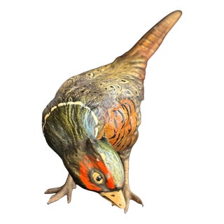 Pheasant in Bronze, 1900s For Sale