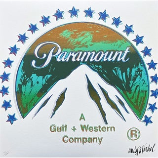 After Andy Warhol, Paramount White-Green, 1980s, Print For Sale