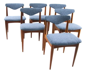 Mid Century Modern Teak Danish Dining Chairs