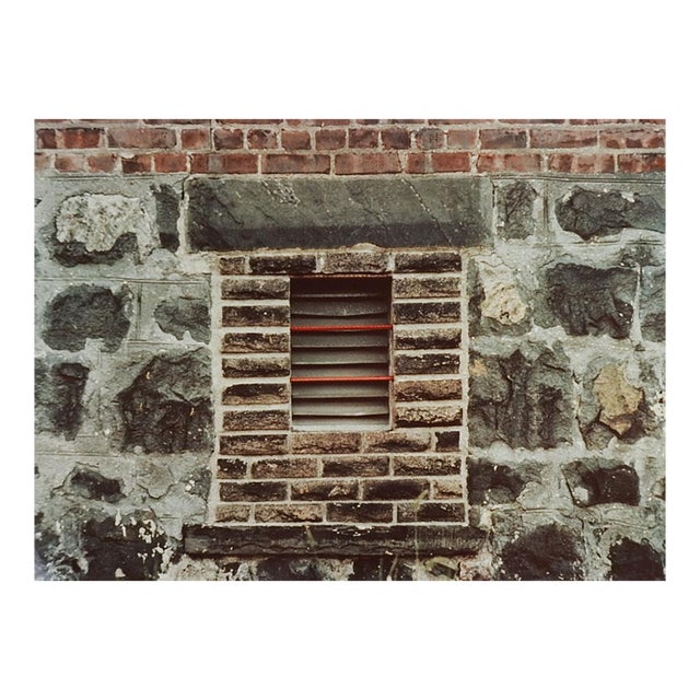 Vintage Richard Bray Stone Window Union City New Jersey Photograph For Sale