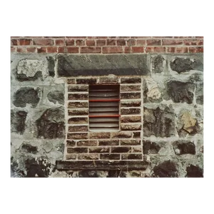 Vintage Richard Bray Stone Window Union City New Jersey Photograph
