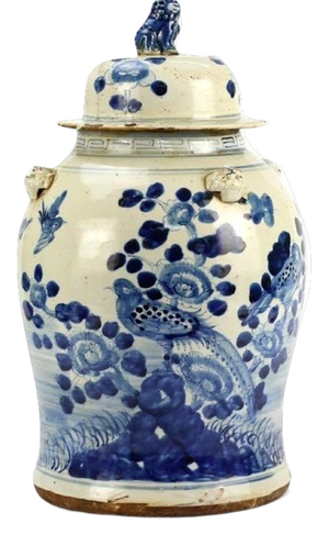 Bird Ginger Jar