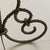1940s French Iron Rope Motif Floor Lamp with Linen Shade For Sale In Chicago - Image 6 of 8