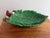 Late 20th Century Italian Strawberry Majolica Leaf Bowl For Sale - Image 6 of 6