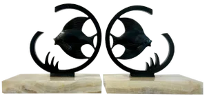 Bookends by Richard Rohac, 1950s, Set of 2