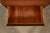 Brown Century Furniture Georgian Carved Mahogany Nightstand or Bedside Table, Circa 1950s For Sale - Image 8 of 17