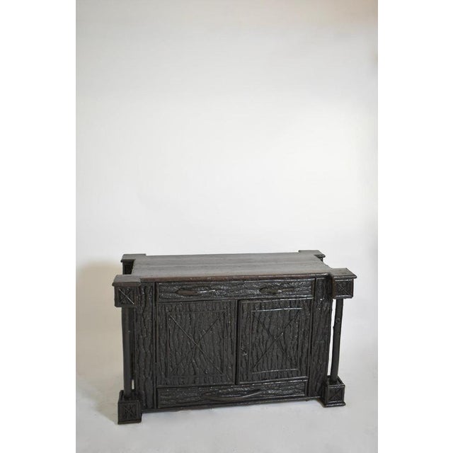 Foret Noire Chest of Drawers in Wood For Sale - Image 4 of 6