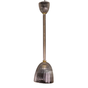 Art Decò Barovier E Toso Attributed Pendant Light, 1950