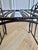 Vintage French Hand Forged Wrought Iron Vanity Bench For Sale - Image 9 of 10