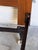 Teak Wood Headboard in Style of Falster Sleek Geometric Queen Bedframe Denmark Mid-Century Modern 1960s For Sale - Image 9 of 9