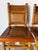 Brown Vintage Coastal Organic Bamboo & Rattan With Leather Wrapped Bar Stools - A Pair For Sale - Image 8 of 13