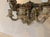 German Mirror with Candlesticks in Polychrome Porcelain For Sale - Image 5 of 17