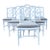Faux-Bamboo Dining Chairs Set of 6 For Sale