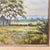 Blue Mid 20th Century Original Bluebonnet Landscape Painting by Renne Hughes For Sale - Image 8 of 10