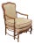 Highland House Genevieve French Country Bergere Lounge Chair For Sale