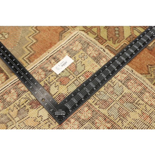 20th Century Turkish Oushak Accent Rug - 3′7″ × 6′3″ For Sale In Dallas - Image 6 of 9