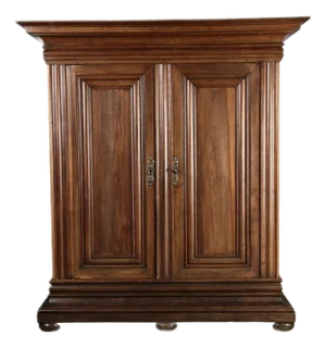 Antique Baroque Cabinet in Oak, 1750