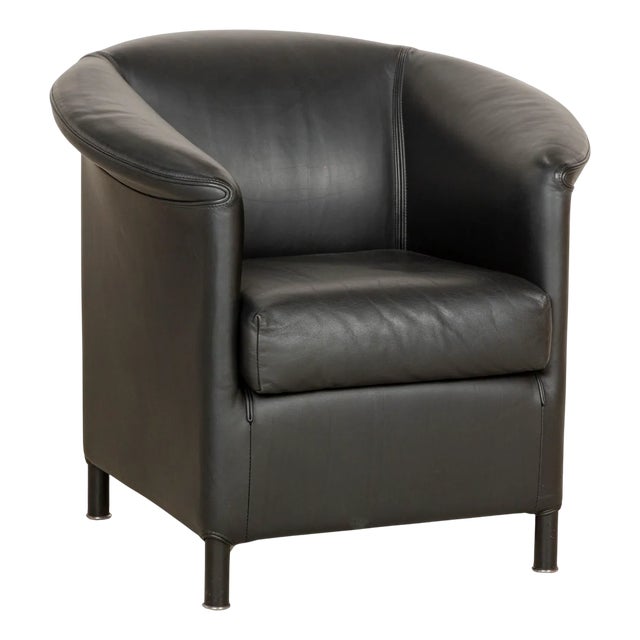 Aura Leather Chair by Paolo Piva for Wittmann For Sale