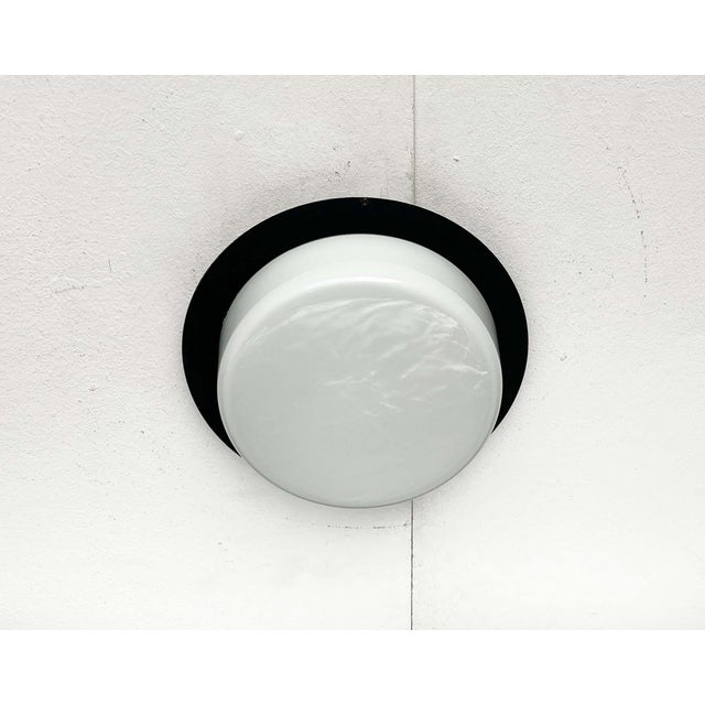 Mid-Century Modern GDR Minimalist Ceiling Lamps, 1960s, Set of 3 For Sale - Image 12 of 18