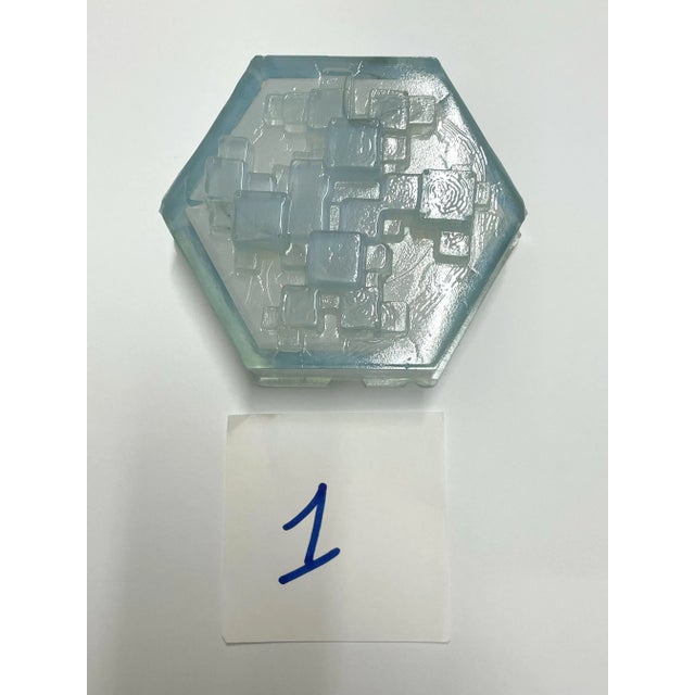 Chrome Mid 20th Century Hexagonal Modular Sconces by Poliarte For Sale - Image 8 of 10