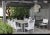 Vintage Black & White Set of 6 Armchairs in Grand Style After Mario Papperzini -Rare Find! For Sale In West Palm - Image 6 of 8