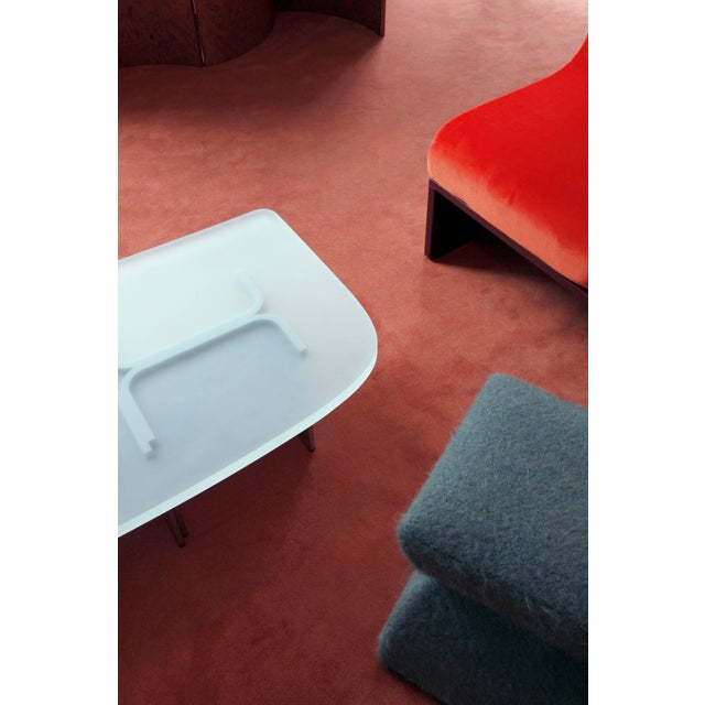 Gray Brushed Steel & Transparent Opaque Resin Fossil Coffee Table by Daniel Nikolovski & Danu Chirinciuc for KABINET, 2019 For Sale - Image 8 of 17