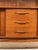 Mid-Century Modern Styled After Mid 20th Century Kent Coffey Foreteller Mid-Century Modern Walnut China Cabinet For Sale - Image 3 of 12