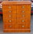 Late 20th Century Federal Style Yew Wood Double Door Side Cabinet For Sale - Image 4 of 15