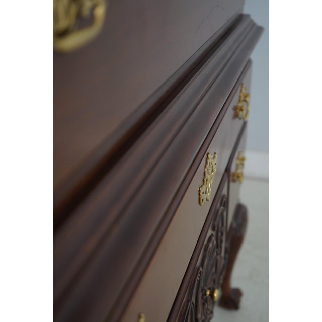 Councill Craftsmen Ball & Claw Mahogany Highboy For Sale - Image 9 of 12