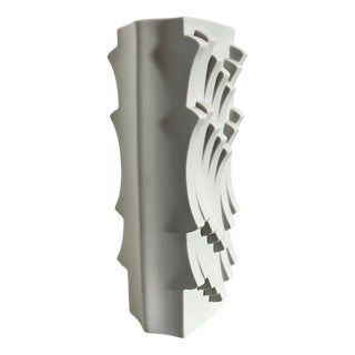 Vintage Bisque Porcelain Vase by Heinrich Fuchs for Hutschenreuther, 1960s For Sale