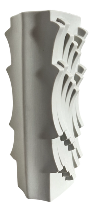 Vintage Bisque Porcelain Vase by Heinrich Fuchs for Hutschenreuther, 1960s