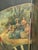 Mid 20th Century Vintage "Vernis Martin" Antique Style Hand-Painted 4-Panel Folding Screen Room Divider For Sale - Image 5 of 11