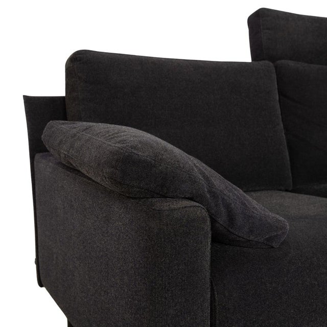 Grey Fabric Ala Two-Seater Sofa with Manual Function from COR For Sale - Image 10 of 18