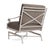 Not Yet Made - Made To Order Brown Jordan Venetian Motion Lounge Chair, Dove frame with Fusion Taupe fabric For Sale - Image 5 of 11