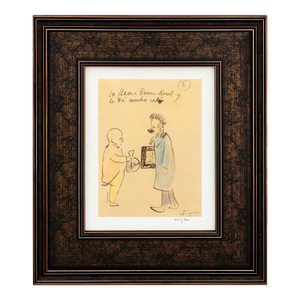 Pablo Picasso Trip to Paris 6 Limited Edition Framed