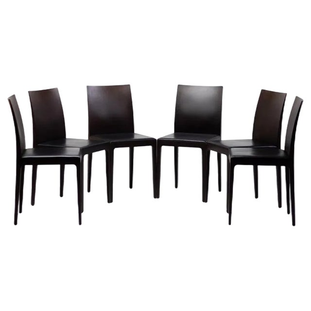 Anna R Chairs by Ludovica and Roberto Palomba, 1990, Set of 6 For Sale