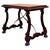 19th Century Ebonized Baroque Spanish Side or Desk Table with Lyre Legs For Sale - Image 15 of 18